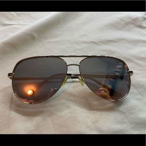 Quay X Desi gold high key sunglasses